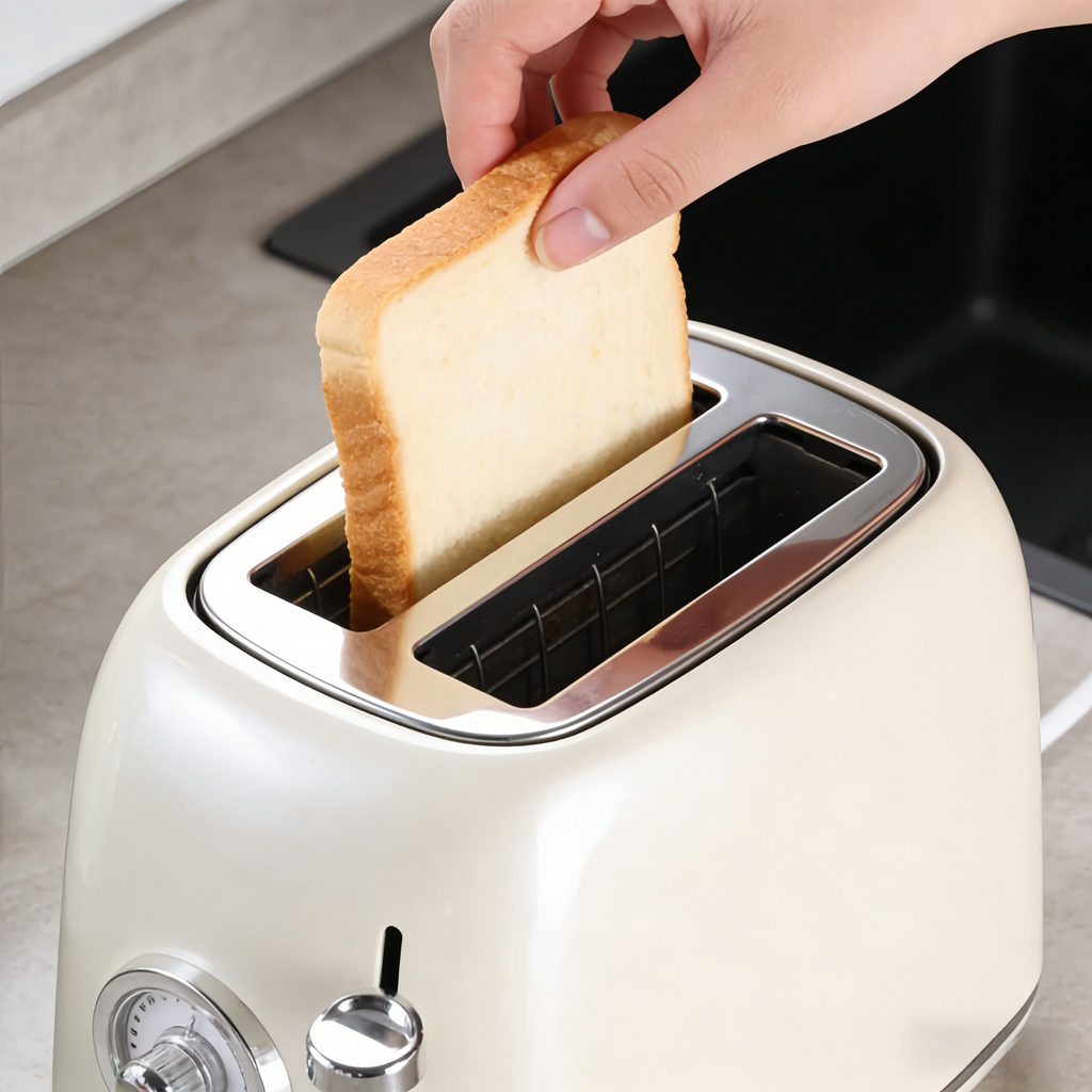 Multi-Function Automatic Breakfast Toaster – White