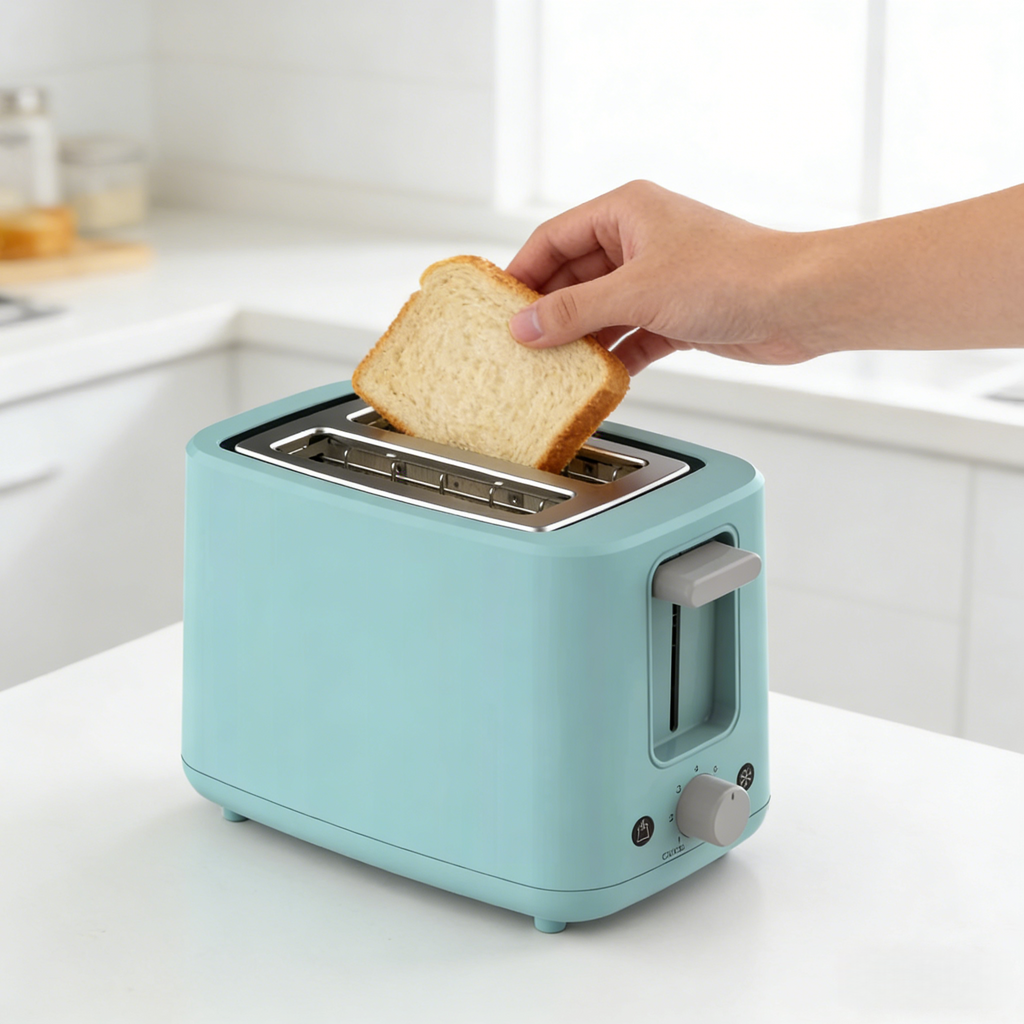 NARDEA Multi-Function 2-Slice Toaster – Blue
