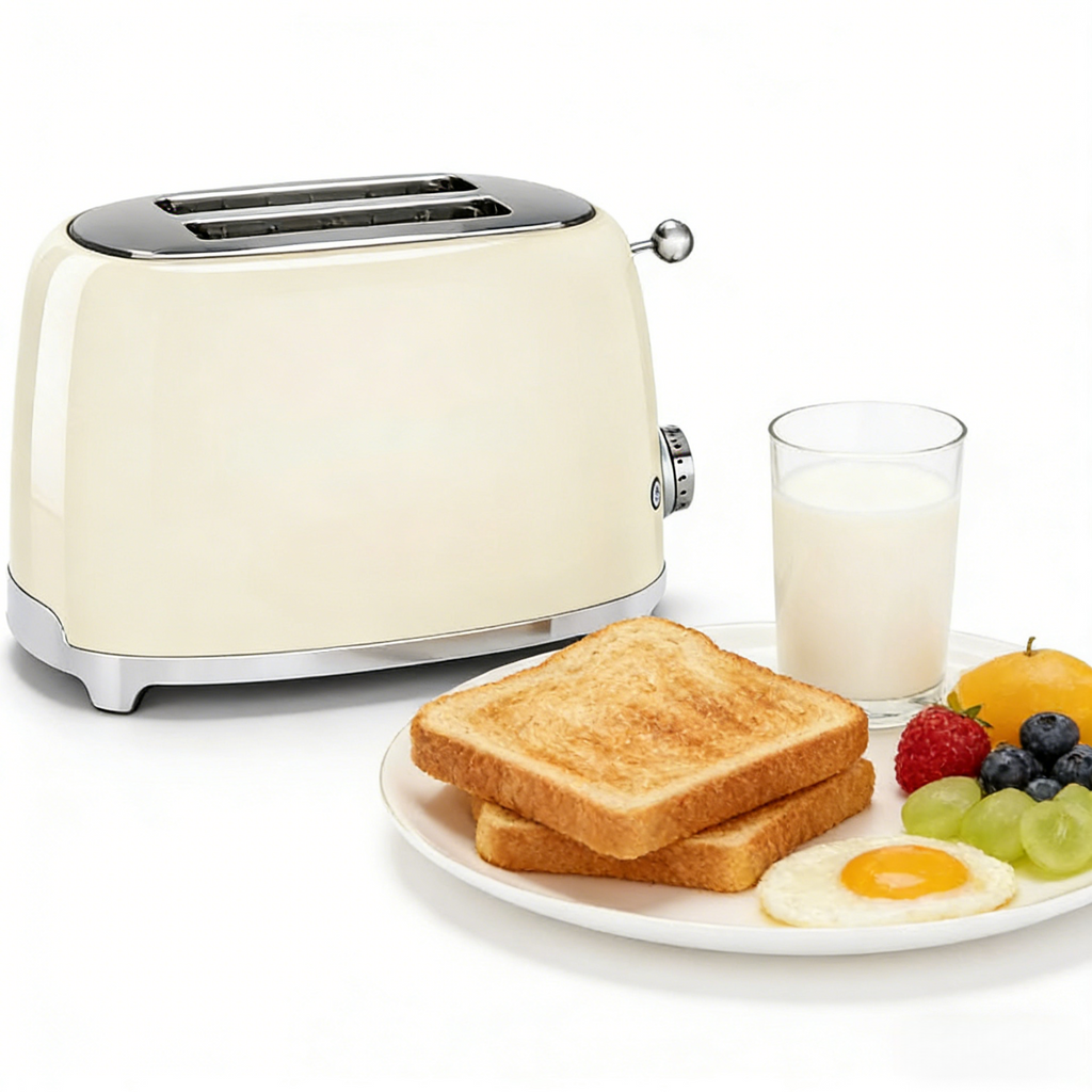 NARDEA Retro Multi-Function Toaster – Beige