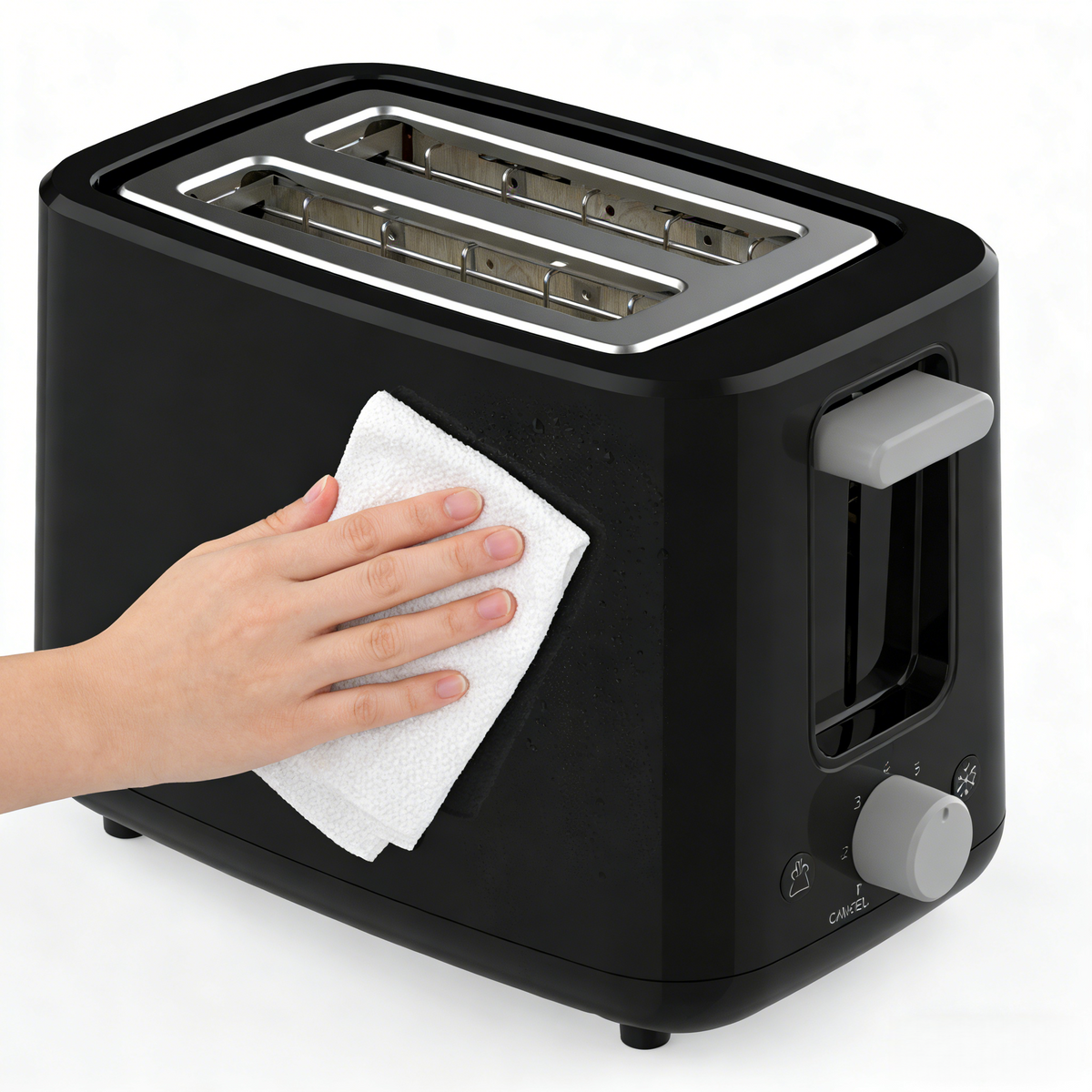 NARDEA Multi-Function 2-Slice Toaster – Black