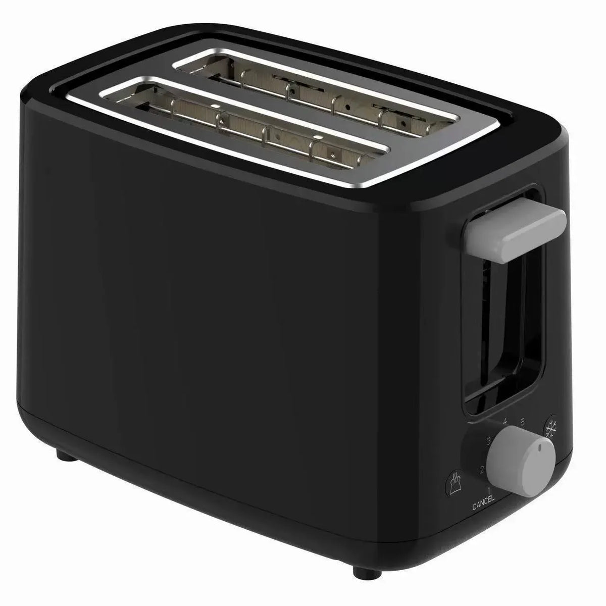 NARDEA Multi-Function 2-Slice Toaster – Black