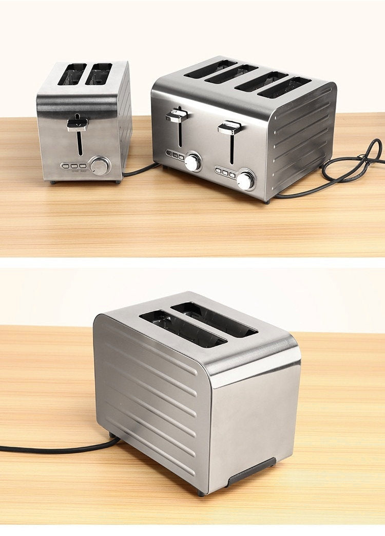 NARDEA 2-Slice Stainless Steel Multi-Function Toaster