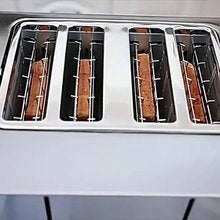 NARDEA 2-Slice Stainless Steel Multi-Function Toaster